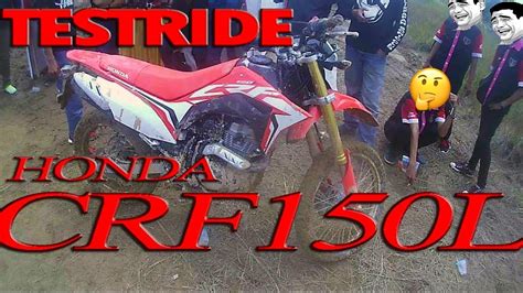 Fun Testride Honda CRF150L YouTube