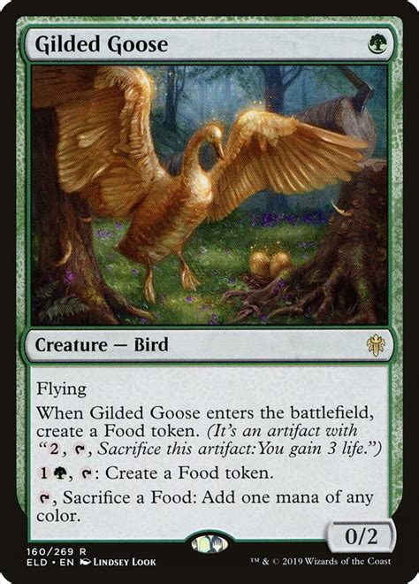 Gilded Goose Throne Of Eldraine Magic The Gathering