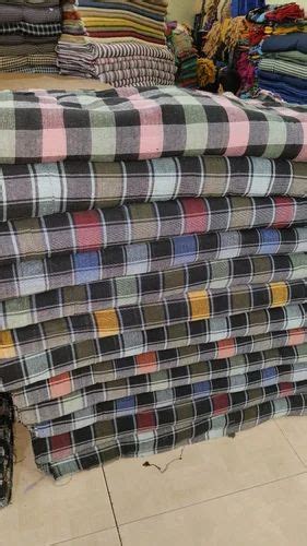 Multicolor Polycotton Square Check Gadda Cover Machine Wash At Rs