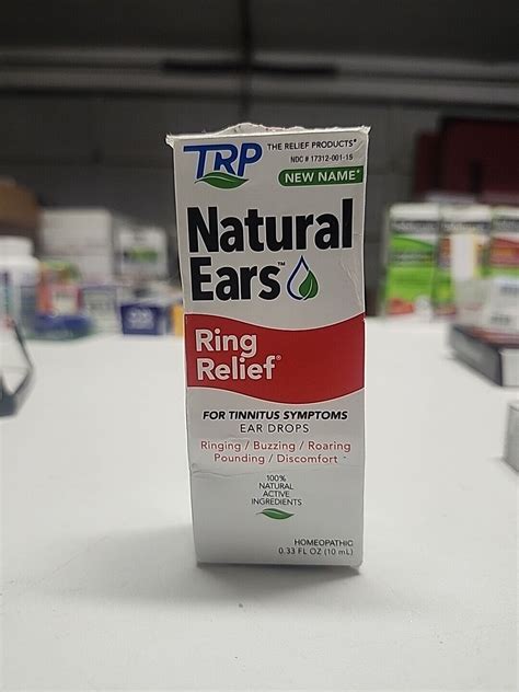 Ring Relief Homeopathic Ear Drops 033 Oz By The Relief Products Ebay