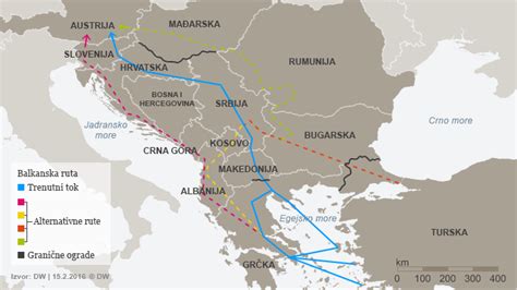 Balkanska Ruta I Njezine Alternative