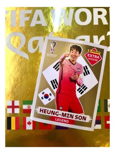 Heung Min Son Legend Figurinha Extra Sticker Ouro Copa 22 R 512 em São