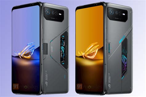 Asus ROG Phone 6D And 6D Ultimate Images Leak