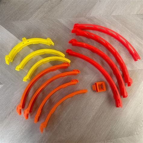Mattel Toys Hot Wheels Mattel Diy Track Builder Curves Loops Lot Poshmark
