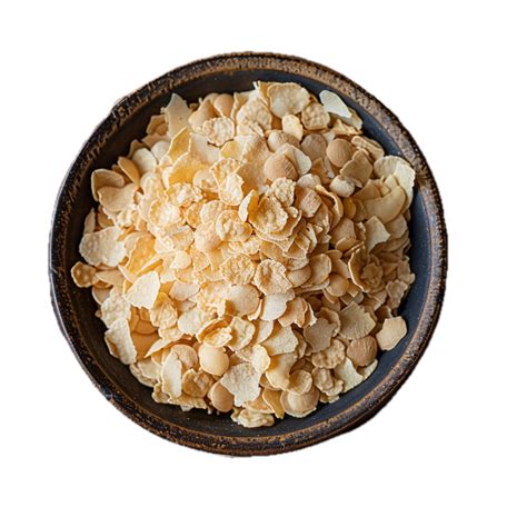 Ai Generated Bowl Of Soybeans And Corn Flakes Png Png