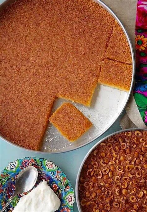 Basbousa Middle Eastern Semolina Cake Artofit