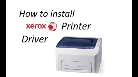 How To Install Xerox Printer Driver Teach World Youtube