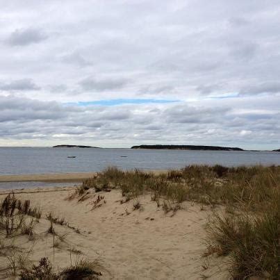 A Chilly Fall Morning At Mayo Beach In Wellfleet On Cape Cod Cape