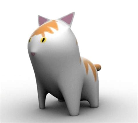 CARTOON CAT RIGGED 3D Model $15 - .unknown .xsi .obj .fbx .dae - Free3D