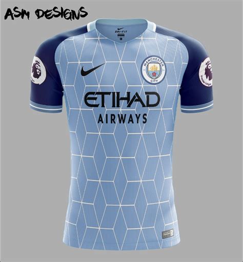 Manchester City Fc Nike 2018 Home Kit