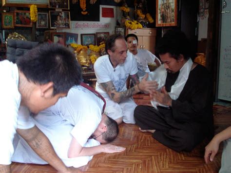 Wai Kroo Ajarn Thoy Ruesi Porgae Sak Yant Thai Temple Tattoos