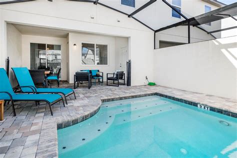 Solara Resort 4 Bed 4 Bath Townhome Splash Pool