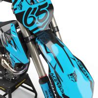 Ktm Ghost Graphics Kit Blue Omxgraphics