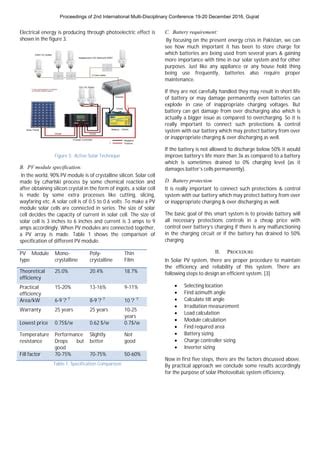 The Efficiency Of Solar PV System PDF