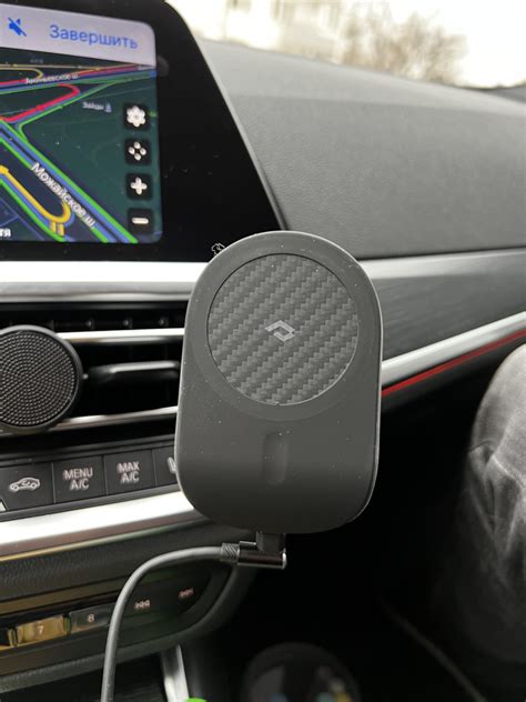 Крепление-зарядка для телефона — BMW 3 series (G20), 3 л, 2021 года ...