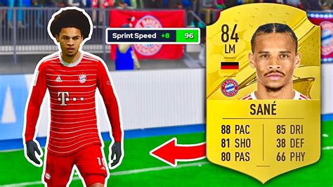 Overall Leroy Sane Player Review Fifa Ultimate Team Youtube