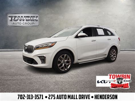 Pre Owned 2019 Kia Sorento Sx Limited 4d Sport Utility In Henderson