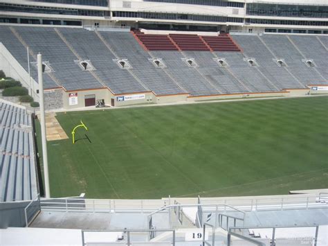 Lane Stadium Seating Chart Rows Cabinets Matttroy