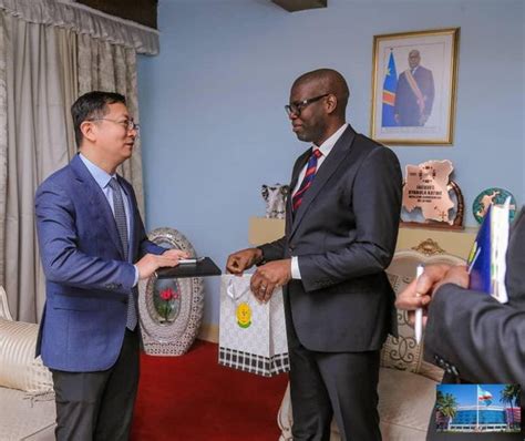 Le nouvel ambassadeur de Chine en République démocratique du Congo chez