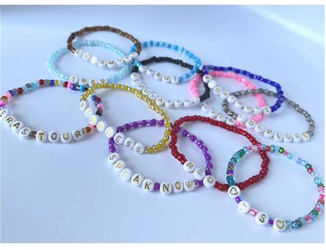 Eras Tour Friendship Bracelets Eras Tour Album Bracelets - Etsy Canada