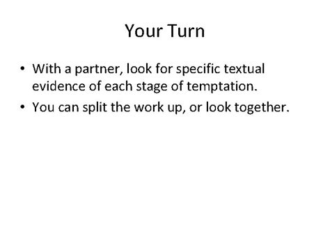 The Four Stages Of Temptation Seen In Macbeth