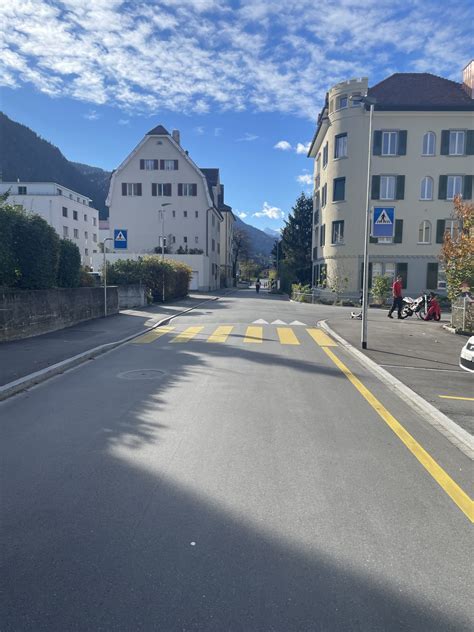 Stadt Chur Gr E Scooter Fahrer Nach Kollision Mit Motorrad Leicht