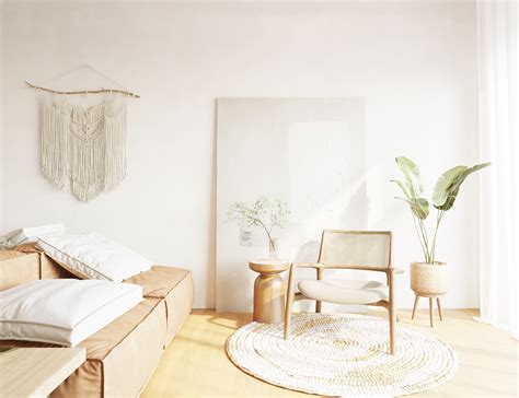 Bohemian Living Room.. on Behance