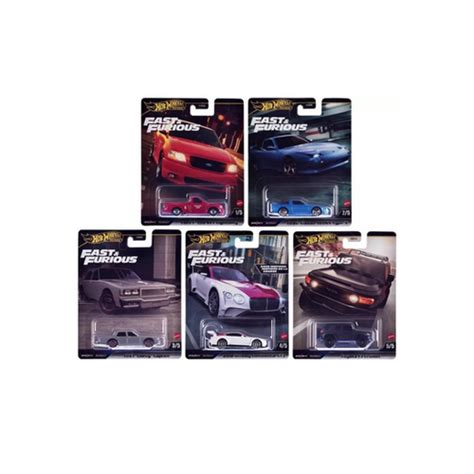 Set Rapido Y Furioso Nissan Bentley Toyota Ford Chevy HOT WHEELS PREMIUM 1 64 RCimportstore