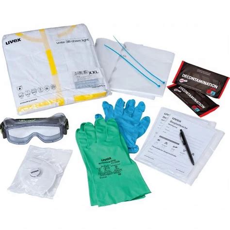 Uvex® Psa Set Firefighter Decon Kit Support Crew Größe Xl