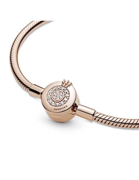 Pandora Rose Pulsera Cierre Corona Brillante Ltimas Ofertas En