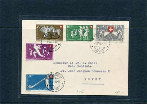 Patria 1951 FDC Karte Von Geneve 1 Kaufen Auf Ricardo