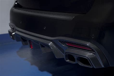 Rear Diffuser Bs Style Carbon For Mercedes Benz Gls Amg X Amg Gls