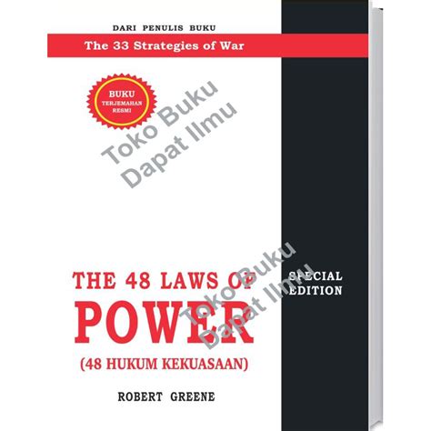 Jual The Laws Of Power Kekuasaan Hukum Hard Cover Shopee