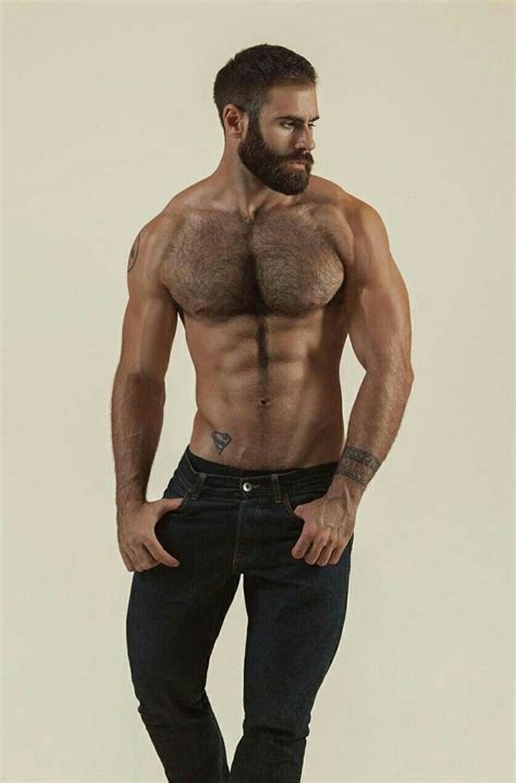 Barbas Sexy Bearded Men Bearded Men Hot Hairy Muscle Men