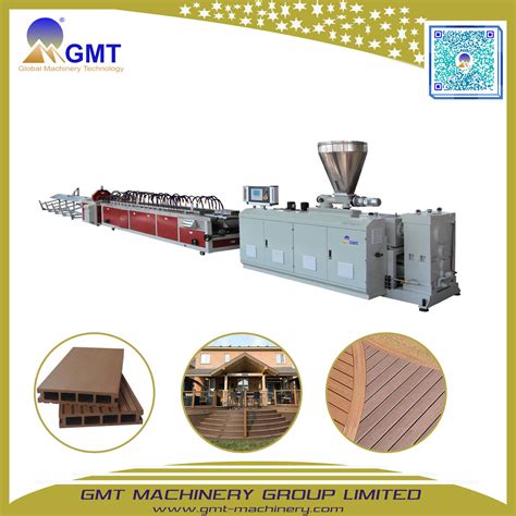 Wpc Board Pvcpppe Wood Plastic Composite Extrusion Machine China