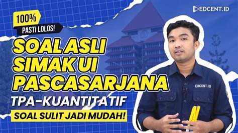 Pembahasan Soal Simak Ui S S Ppds Spesialis Profesi Pascasarjana