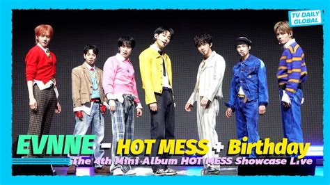 K EVNNE HOT MESS Birthday Live Stage Th Mini Album