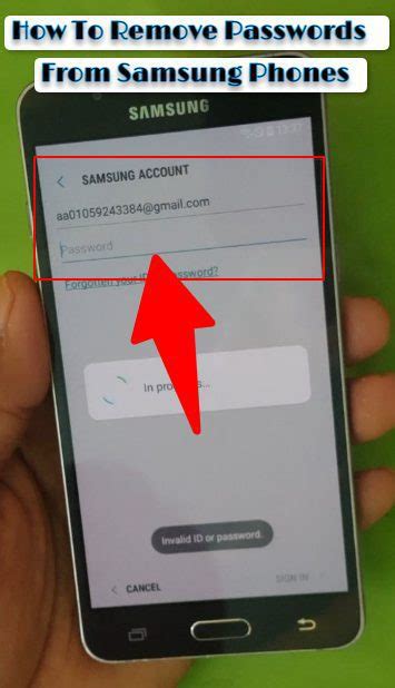 How To Remove Passwords From Samsung Phones Easy Methods