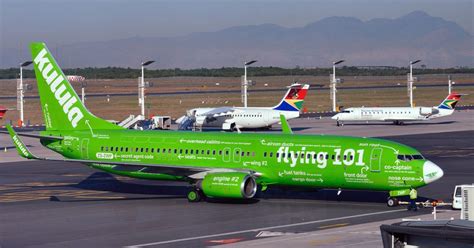 Kulula Flying Aircraft Livery