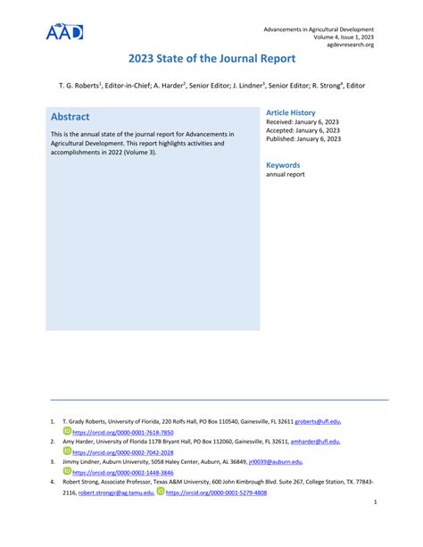 (PDF) 2023 State of the Journal Report