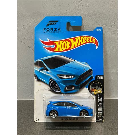初版 Hot Wheels 風火輪 16 Ford Focus RS 福特 2016 Night Burnerz 蝦皮購物