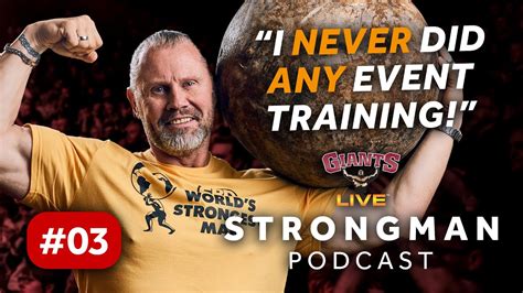 Strongman Podcast Magn S Ver Magn Sson I Never Did Event Training