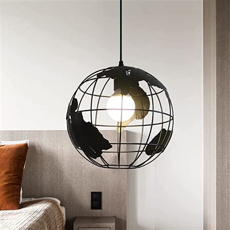 Mengjay Plafonnier Luminairer Tro Suspension Au Plafond M Tal