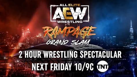 Spoilers Aew Rampage Grand Slam Solowrestling