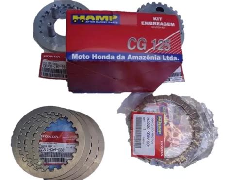 Embreagem Kit Original Honda Hamp Cg Titan Fan At Frete Gr Tis