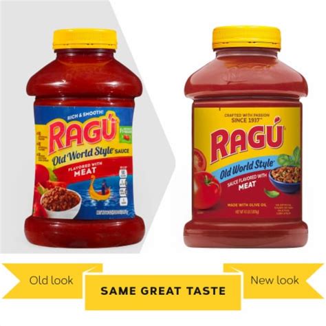 Ragú Old World Style Pasta Sauce Flavored With Meat