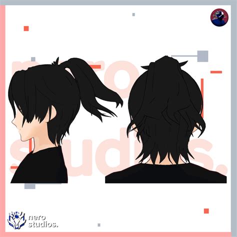 5 Vroid Hairstyles Megapack 1 5 Vroid Files Vtuber Hairstyles