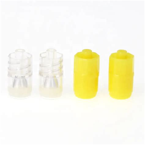 Medical Disposable Sterile Surgical Medical Yellow Heparin Cap With