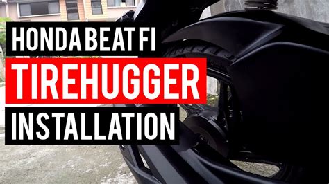 Tirehugger or Mudguard Installation | Honda Beat Accessories - MotobeastPH