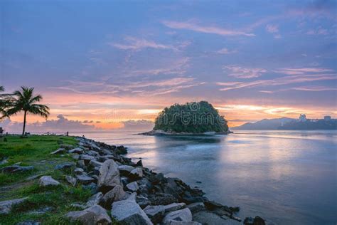 The Beautiful Beach Of Santos Sao Paulo Brazil Stock Image Image